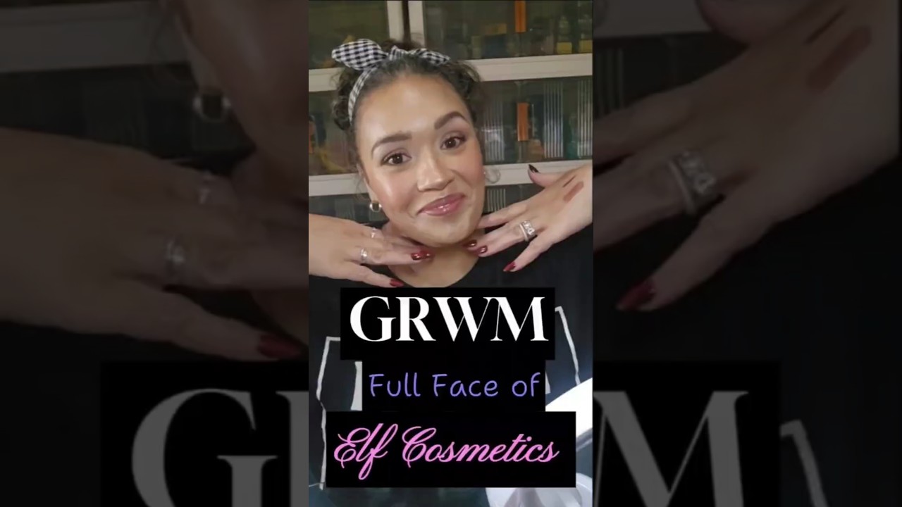 Elf Cosmetics Full Face GRWM|Elf Halo Glow Tinted Moisturizer|Elf Bitsized Eyeshadows|TashaStJames