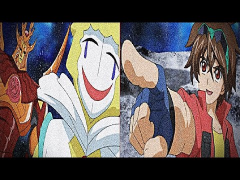 Dan vs Clown(Illusion) - Bakugan (Episode 33)