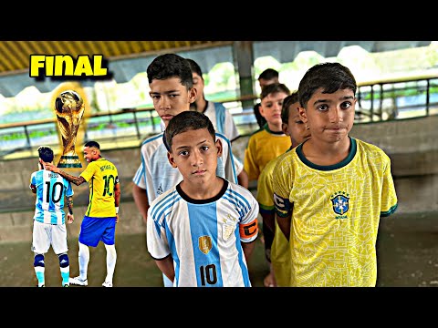 Brasil vs Argentina - Final valendo Troféu 😱 superclássico das Américas