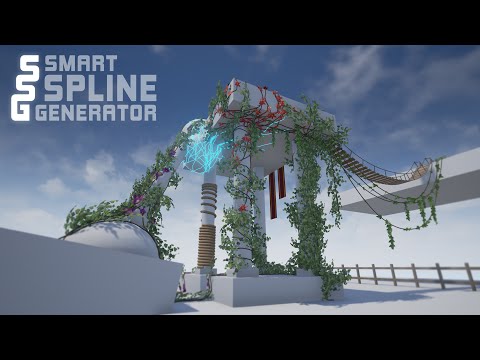Smart Spline Generator for Unreal Engine 4