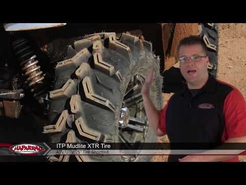 ITP Mud Lite XTR ATV Quad and UTV Tires in the Chap Moto 25 Inch Tire Shootout