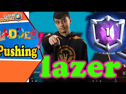 Lazer  ( TheGod-rf )  6576 Top 1 Global Ladder Push - Clash Royale