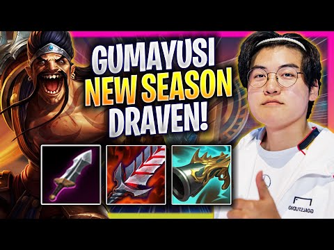 GUMAYUSI IS A MONSTER WITH DRAVEN IN NEW SEASON! - T1 Gumayusi Plays Draven ADC vs Kalista!