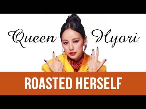 When queen Lee Hyori roasted herself 🤣🤣🤣