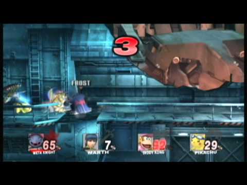 comment debloquer snake super smash bros brawl wii