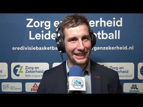 Interviews na Zorg en Zekerheid Leiden - Aris Leeuwarden (BNXT League) 5 november 2022
