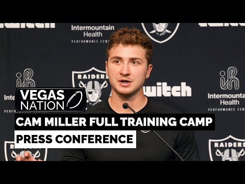Raiders Cam Miller on Geno Smith "His story is inspiring"