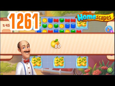 [ Playrix ] HomeScapes Level 1261 - Gameplay Walkthrough 🏠