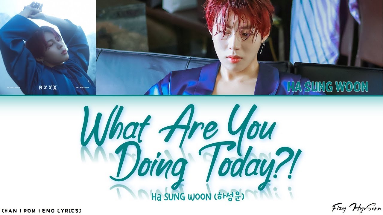 What Are You Doing Today?! - Ha Sung Woon