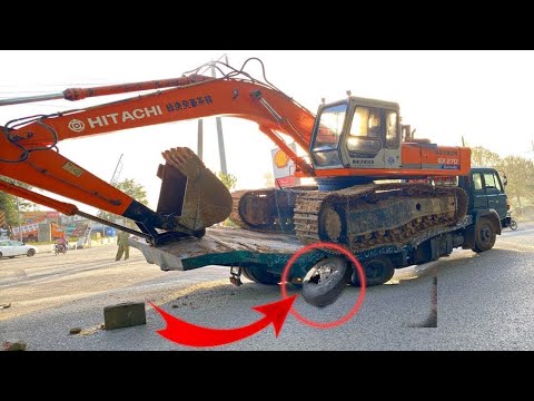 Look !!! 20 Extreme Dangerous Excavator & Excavator Operator Skills - Excavator & Truck Fails - P51