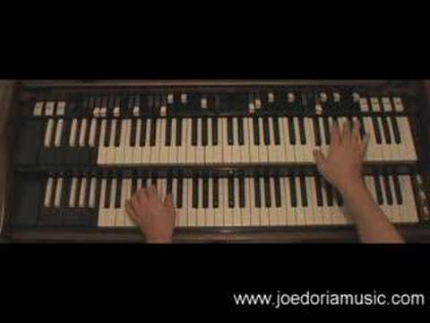 Hammond Organ - F Blues Example 1 by Joe Doria