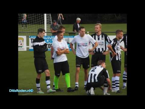 VV Roden verplettert VV Lemmer met 7-1. De grote man bij VV Roden was René de Vries met 5 goals!!