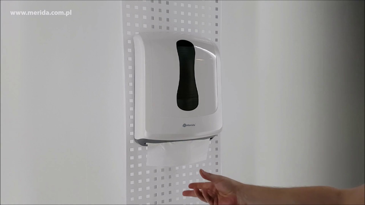 MERIDA ONE paper towel dispenser, white