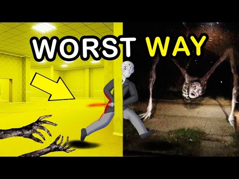 The WORST Way To Speedrun The Backrooms…