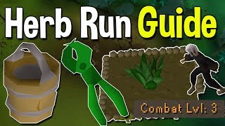 How to Complete Your First Herb Run From Scratch! A Beginner Guide to a Basic Herb Run![OSRS]