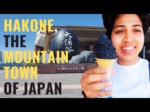 Active Volcanic Activity | Tried Black Eggs and Black Ice Cream | TravelWithBrindha | Japan EP4