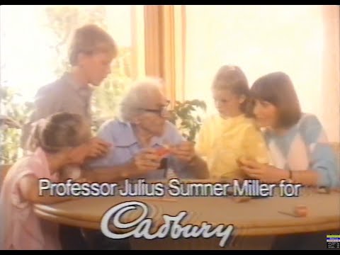 Professor Sumner Miller's final Cadbury Commercial