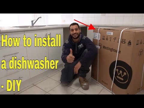 How to install a dishwasher - DIY easy