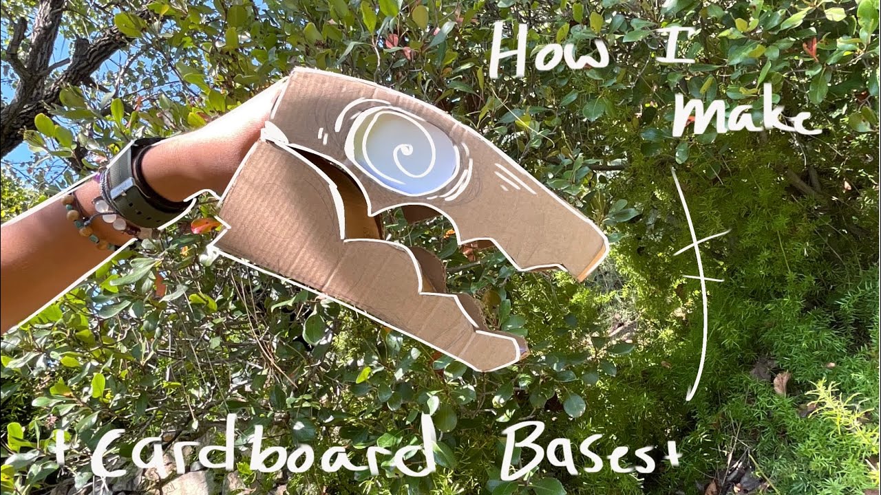 How I make cardboard bases^^//UPDATED TUTORIAL