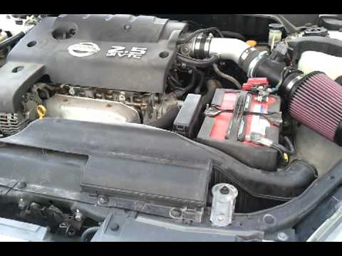 2002 Nissan Altima 2.5 K&N Cold Air Intake