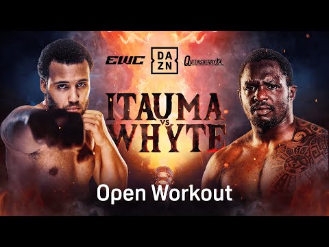 Moses Itauma vs. Dillian Whyte Open Workout live from Riyadh, Saudi Arabia 