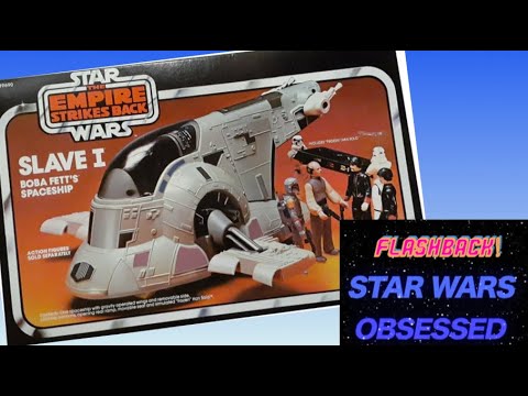 The Empire Strikes Back Vintage Kenner Slave 1 Vehicle #starwars #slave1