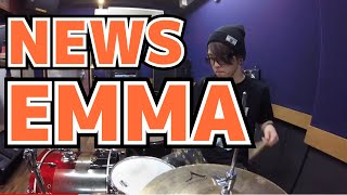 【NEWS】「EMMA」を叩いてみた【ドラム】