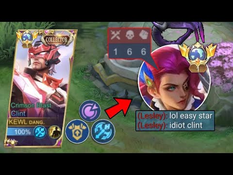 SORRY LESLEY I STOLE YOUR ONE SHOT ONE KILL LINE!🔥 | CLINT BEST BUILD AND REVAMP EMBLEM SET 2023!