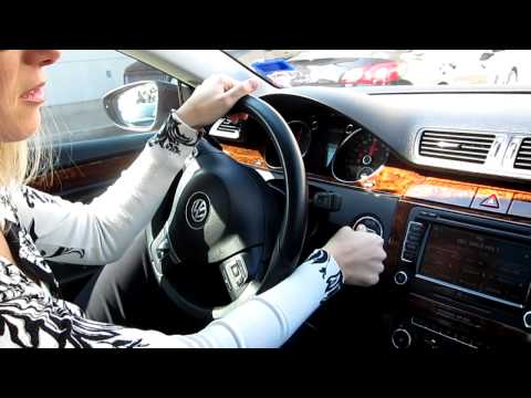 2011 Volkswagen CC Review - Unique Starting Method