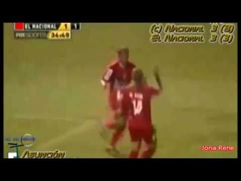 Nacional(P) 3 El Nacional 3 Copa Libertadores 2009 Repechaje Vuelta