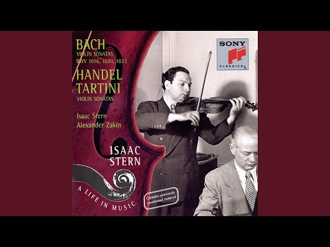 Violin Sonata in D Major, HWV 371: I. Adagio