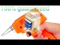How To Make A Soldering Iron At Home Easily Using A 220 Volt Transformer