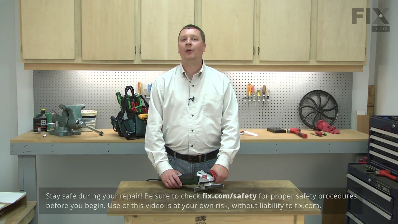 Replacing your Metabo Angle Grinder FLANGE NUT