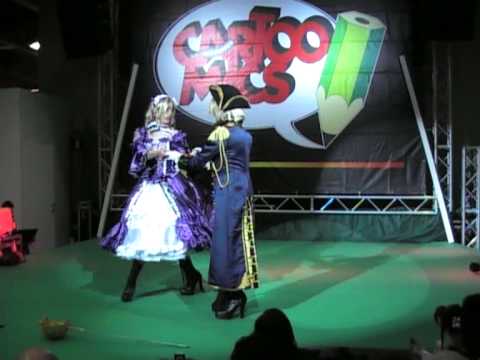 Cartoomics 2010 - Cosplay Le Chevalier d'Eon