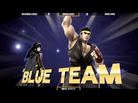 WBB #93  Deployment & Skaiza vs Joker & Shinzo   Winners Round 1   Smash 4 Doubles