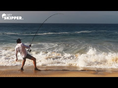 EPIC Surf Fishing- How to catch MONSTER FISH!