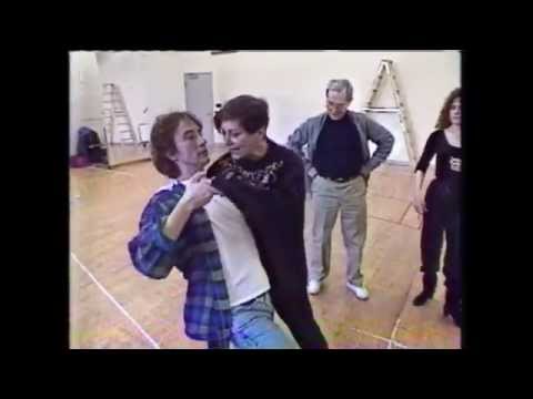 Bernadette Peters in rehearsals