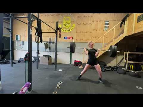 Rainhill Same Sex Pairs Summer Comp 2024..WOD 1 Betti Worth Clean 1RM