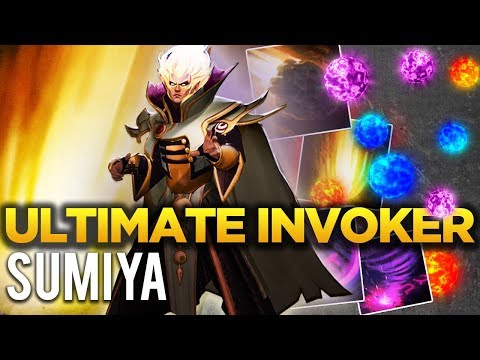 Sumiya Ultimate 7.07 IMBA Invoker Gameplay Compilation - Dota 2