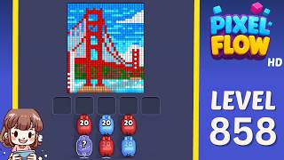 Pixel Flow Level 858