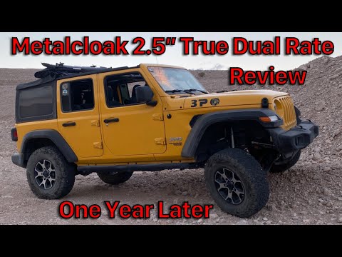Metalcloak 2.5" True Dual Rate Lift Kit Review - One Year Later