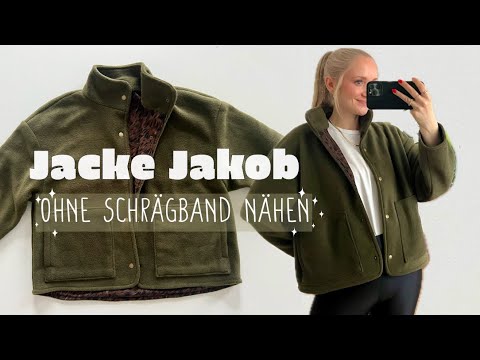 Jacke Jakob ohne Schrägband nähen - pattern hack!