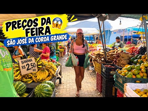 A cidade vizinha de Maragogi tem preços mais baratos? Fui à feira e ao mercado!