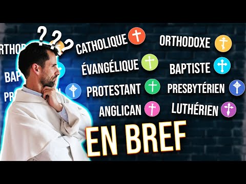 En bref : toutes les dénominations chrétiennes en 15 minutes