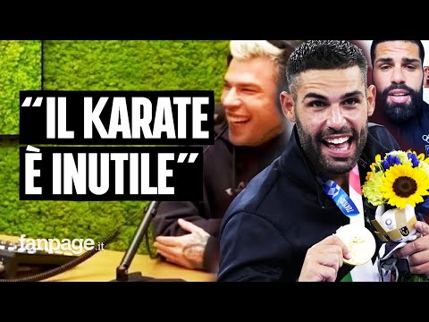 Fedez dice che il karate è “inutile”, l’oro olimpico Busà gli fa fare una figuraccia: “Vieni da me”