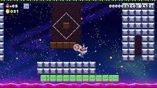 Super Mario Maker 2 - How to Unlock Superball Flower + Superball Mario Hat and Suit