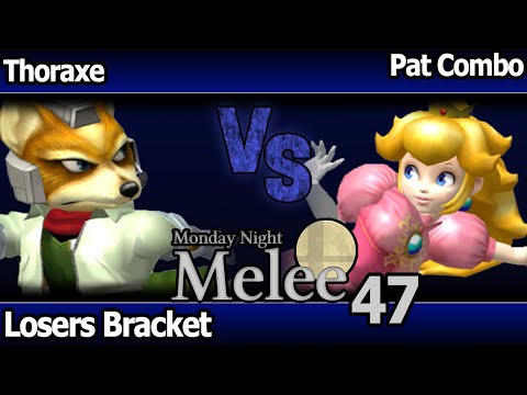 MNM 47 Melee - Thoraxe (Fox) vs Pat Combo (Peach) - Losers Bracket