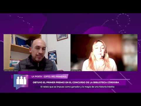 La Posta | Marcelo Franco ganó el 1° Premio en el Concurso Literario "Relatos de Córdoba"