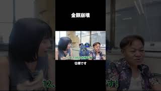 金額崩壊