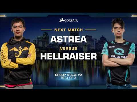 Astrea vs. Hellraiser - PvP - WCS Fall(世界盃聯賽 秋季巡迴賽) - 海選小組第二階段